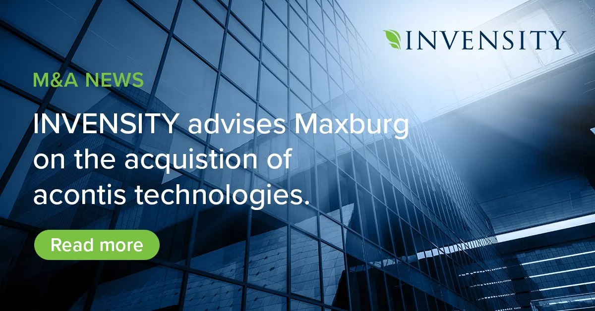INVENSITY advises Maxburg on the acquisition of acontis technologies