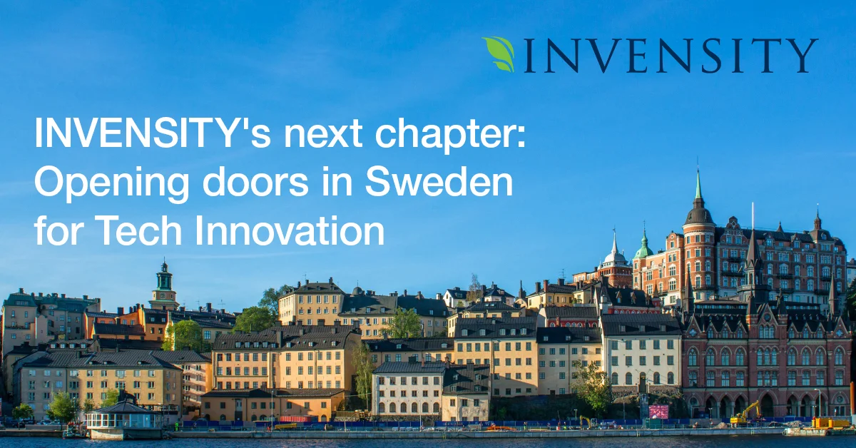 INVENSITY’s next chapter: Opening doors in Sweden for Tech Innovation and Business Expansion in Scandinavia INVENSITY expands up north by opening a new office in the heart of Scandinavia, Sweden. Explore how Sweden, renowned for its cutting-edge technology and industry giants like Ericsson, Spotify, Scania, and Volvo, is setting new standards in telecommunications, music streaming, automotive, and cleantech.